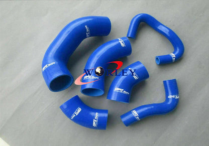 RED Silicone Intercooler Hose Kit for Mitsubishi Lancer Evo 7-9 (2001-2007)