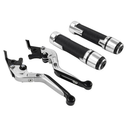 Folding Extendable Brake Clutch Levers & Handlebar Grips for Suzuki TL1000R (1998-2003)