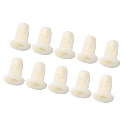 10 x Premium Plastic Under Cover Nut Grommet Trim Clips