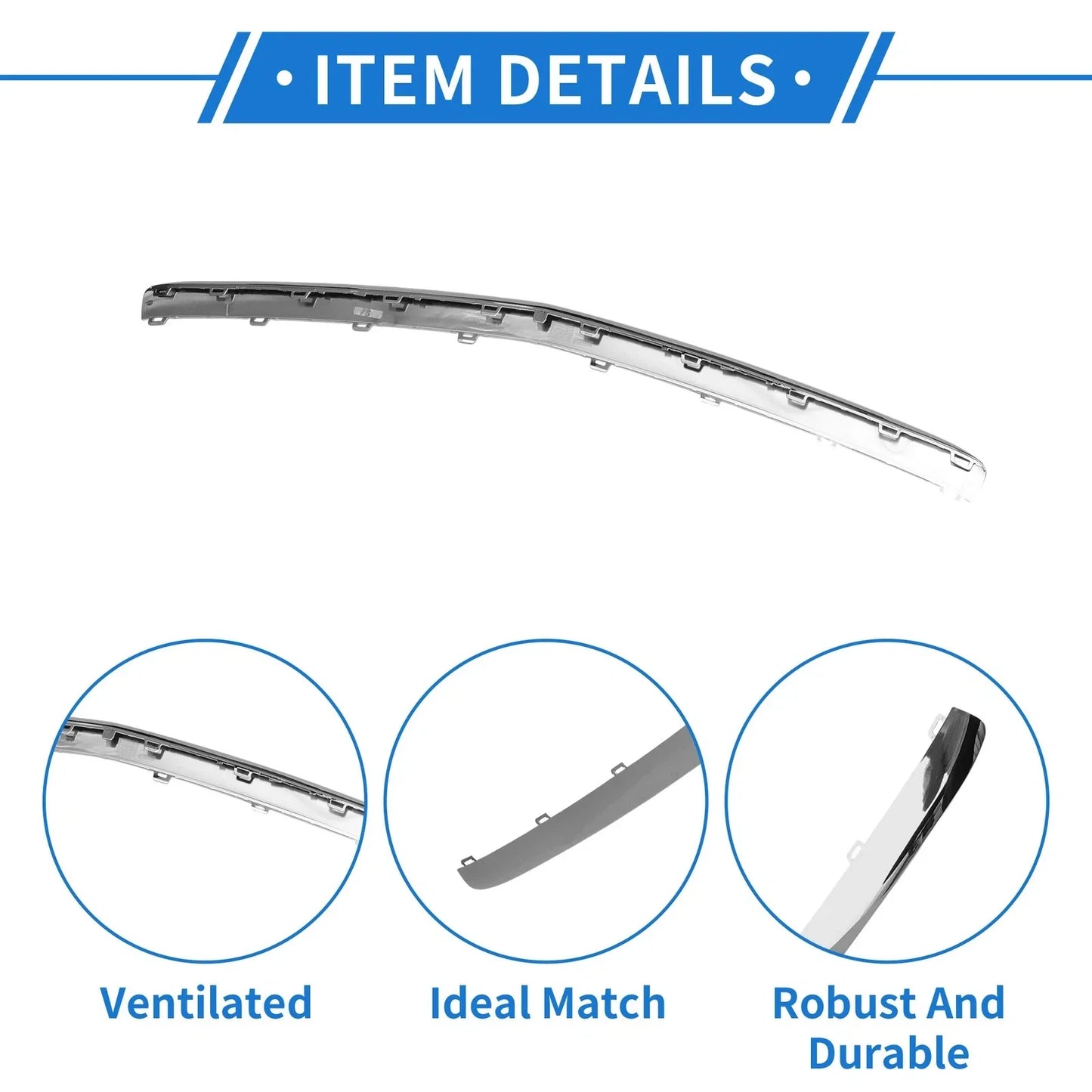 Bumper Grille Trim Garnish for Mercedes-Benz W177/A (2019-2022)