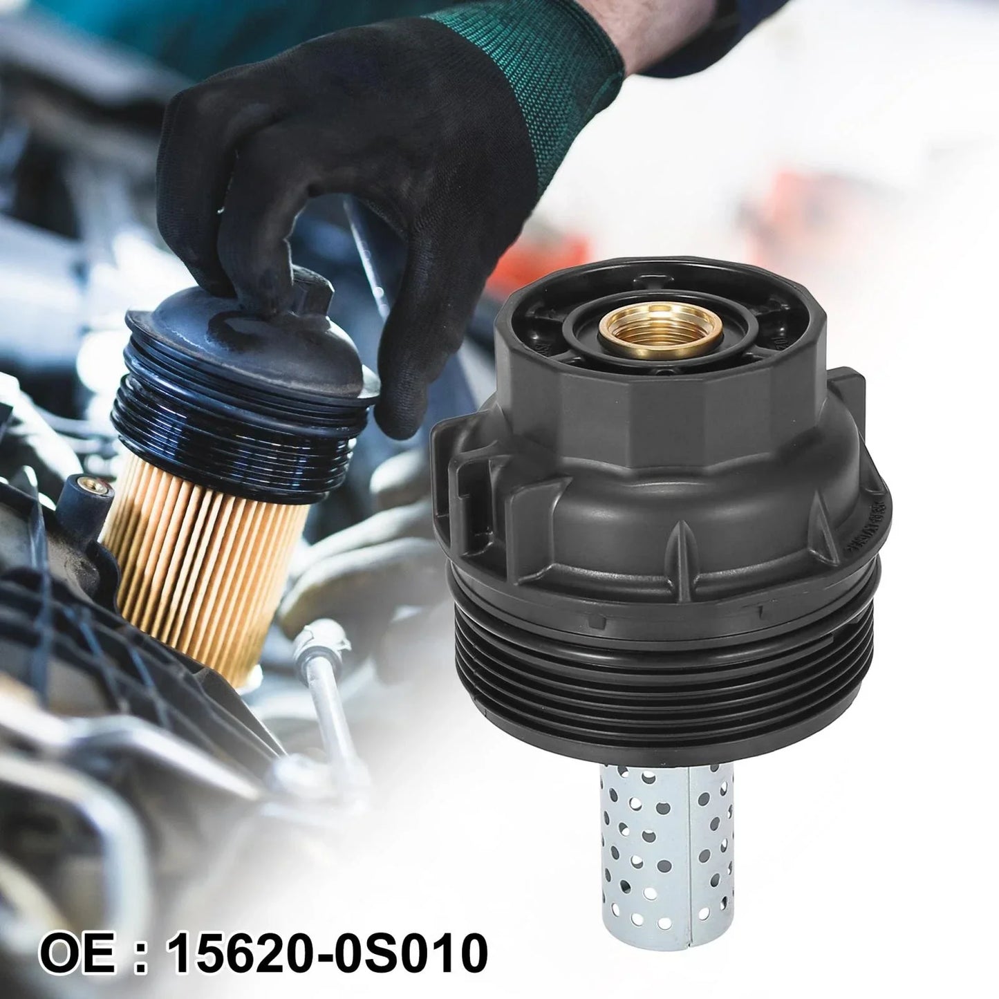 Oil Filter Cap Assembly for Toyota Lexus LX570 (2010-2023)