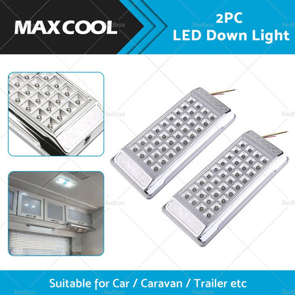 LED Down Lights 12V Cabin Ceiling Lamps for RV, Boat, Trailer, Caravan