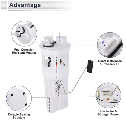 Fuel Pump Assembly for Dodge D150 V6 3.9L (1991-1993)