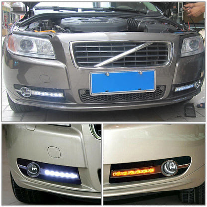 ABS Front LED Daytime Running Lights for Volvo S80 S80L (2007-2013)