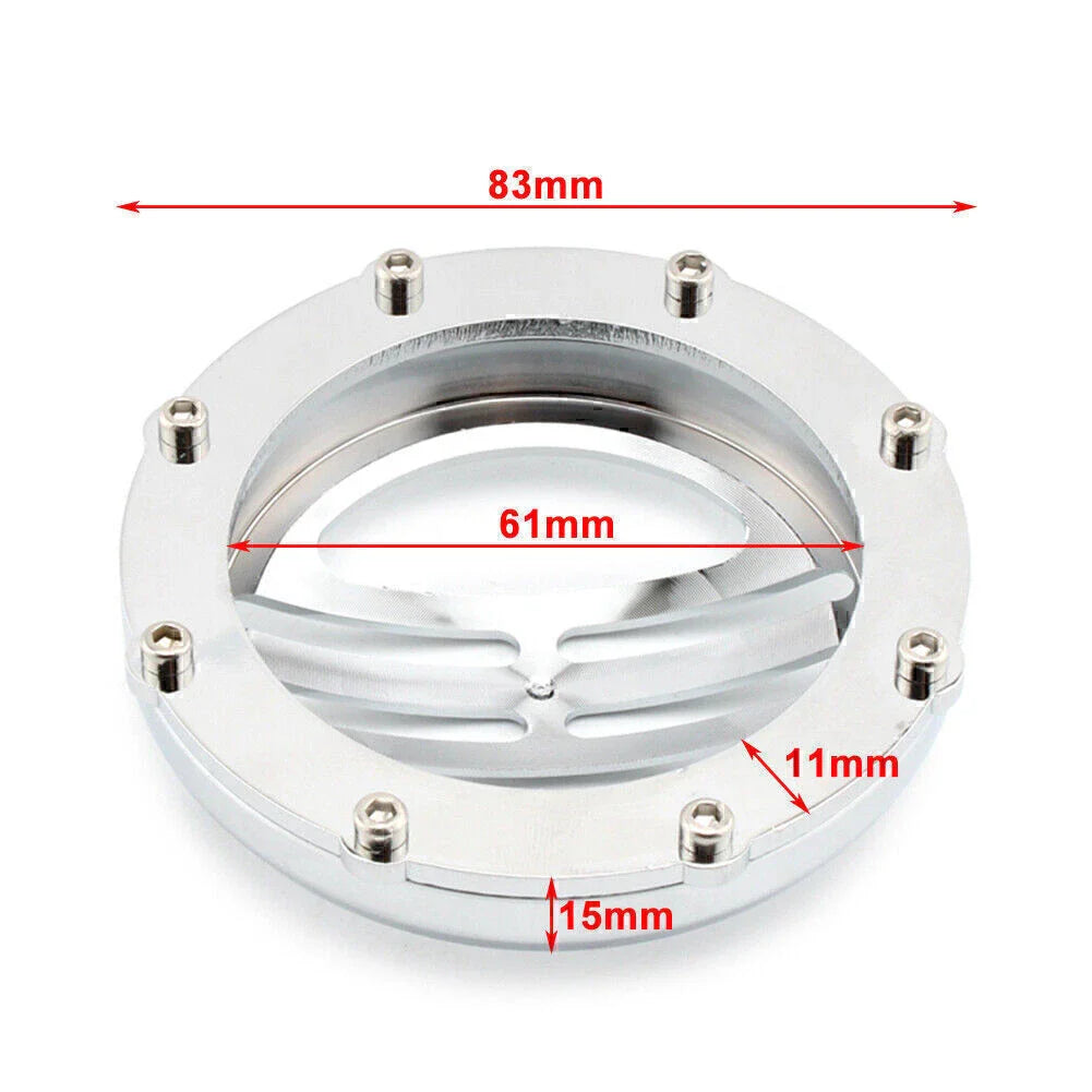 Universal Chrome Horn Cover for Triumph Bobber T120 T100 Street Twin (2016-2023)