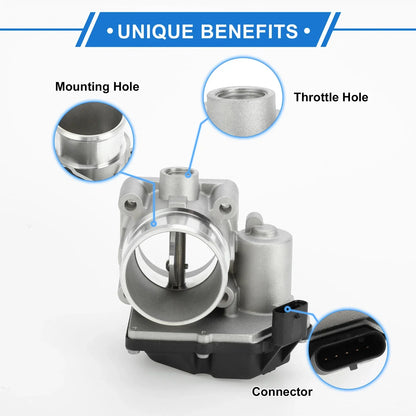 Throttle Body Actuator for Hyundai i30 Tucson Santa Fe 1.7L (2010-2017)