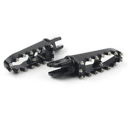 Wide Foot Pegs MX Style for Harley Sport Glide FLSB & Low Rider FXLR