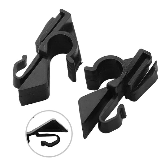 2 x Premium ABS Rear Parcel Shelf Clips for Fiat Grande Punto (2005–2009)