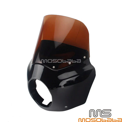 Smoke Windshield Headlight Fairing for Harley Sportster XL 883 1200 (2004-2023)