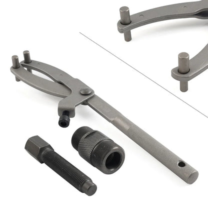 Adjustable 24MM 27MM Motorcycle Clutch Flywheel Spanner Magneto Tool