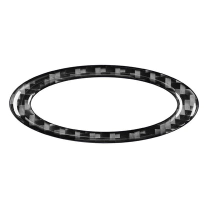 Carbon Fiber Steering Wheel Center Ring Cover for Ford Mondeo (2013-2019)