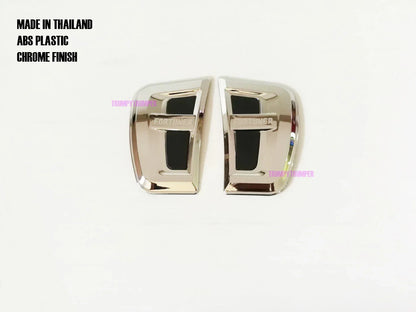 Chrome Side Vent Door Cover Trim for Toyota Fortuner (2015-2019)