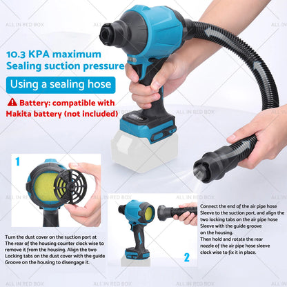 18V Cordless Air Duster for Makita Vacuum Cleaner (2010-2023)