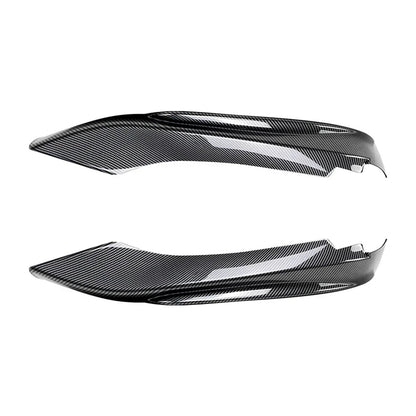 Carbon Front Bumper Lip Splitter Side Air Vent Covers for BMW 4-Series (2014-2020)