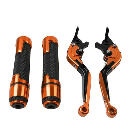 Folding Extendable Brake Clutch Levers & Handlebar Grips for Suzuki RF600R (1993-1998)