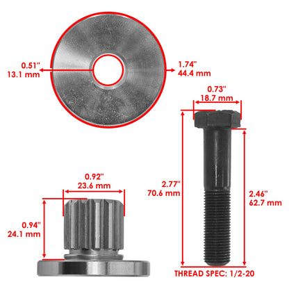 60 Inch Deck Toothed Blades with Bushing for Exmark Turf Tracer FMD604 (2000–2000)