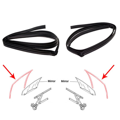 Weatherstrip Glass Run Channel for Honda Fit/Jazz 2001-2008