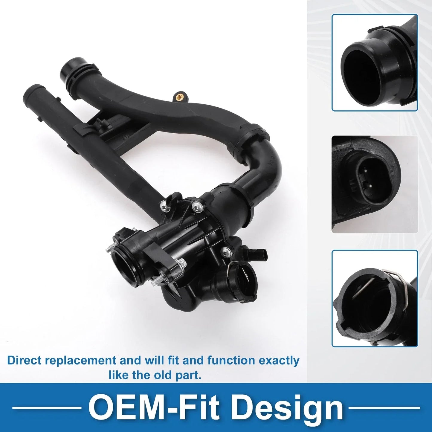 Engine Coolant Thermostat Housing for Mercedes-Benz E300 (2017-2019)