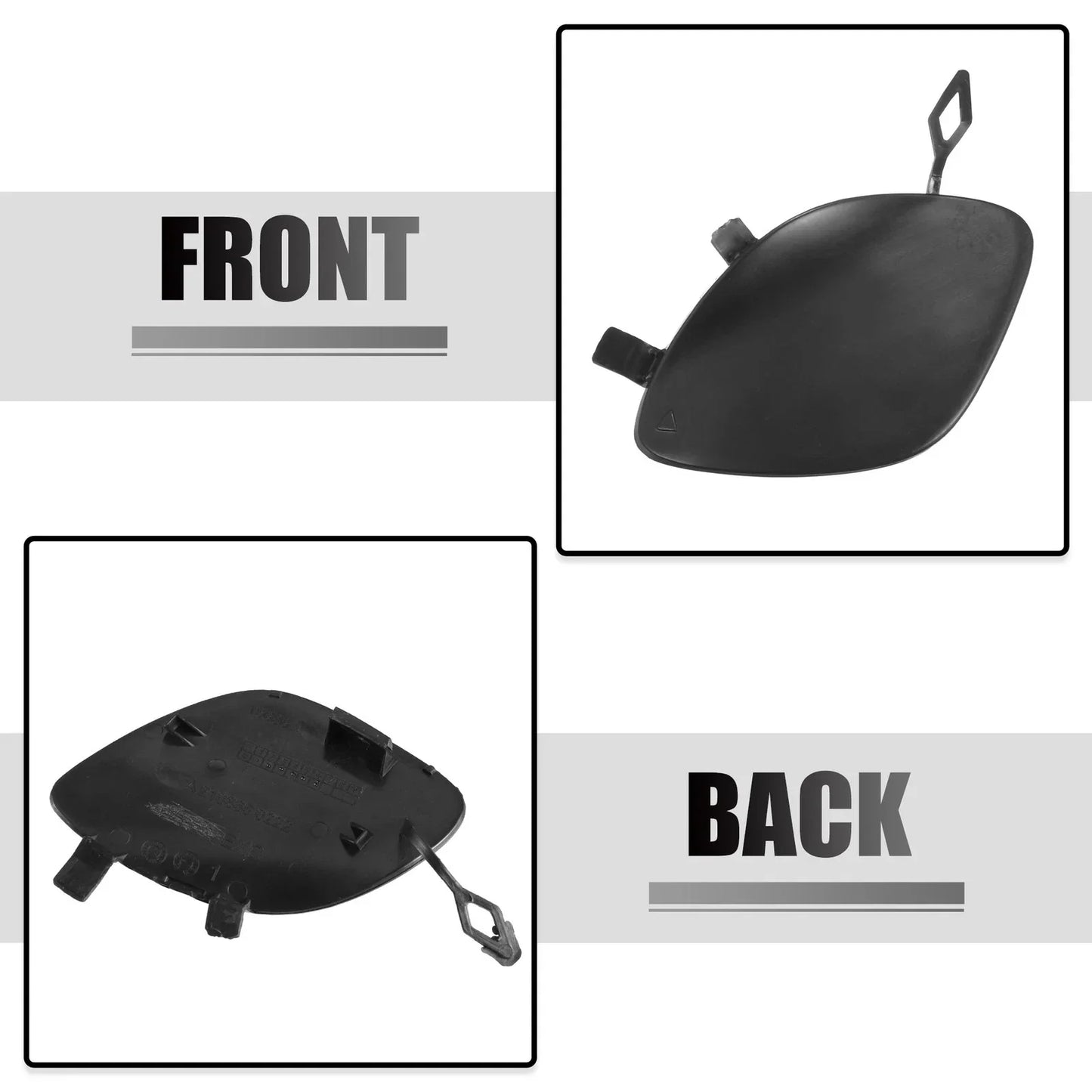 Front Right Tow Hook Cover for Mercedes-Benz E 300 (2017-2023)