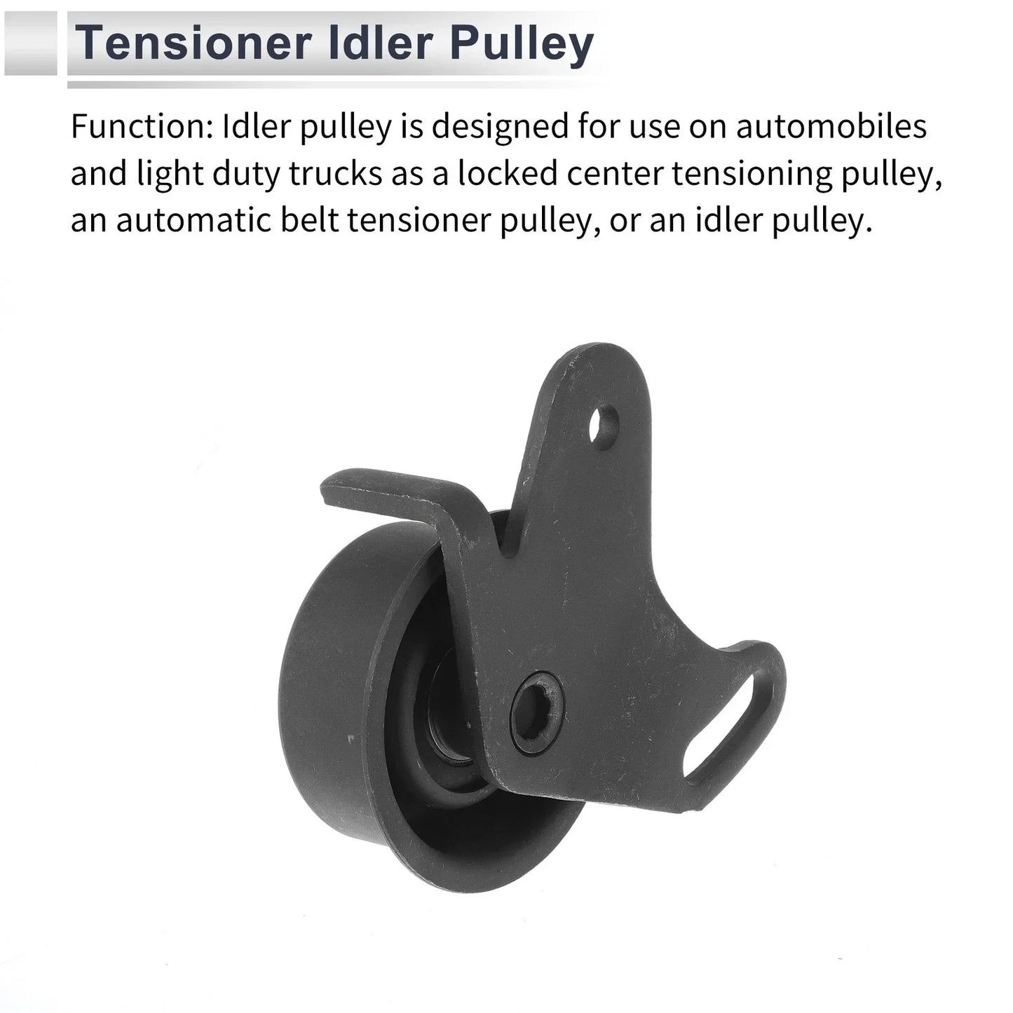 Drive Belt Idler Pulley for Kia Rio, Hyundai (2006-2011) - 1 x Quality Part