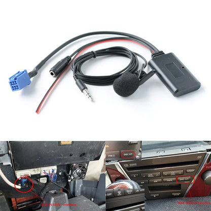 5.0 Module Handsfree Aux Audio Adapter Cable for Lexus IS250 (2006–2008)