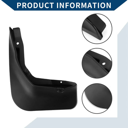 Mud Flaps Splash Guards 1 Set for Mercedes-Benz A Class Hatchback (2013-2019)