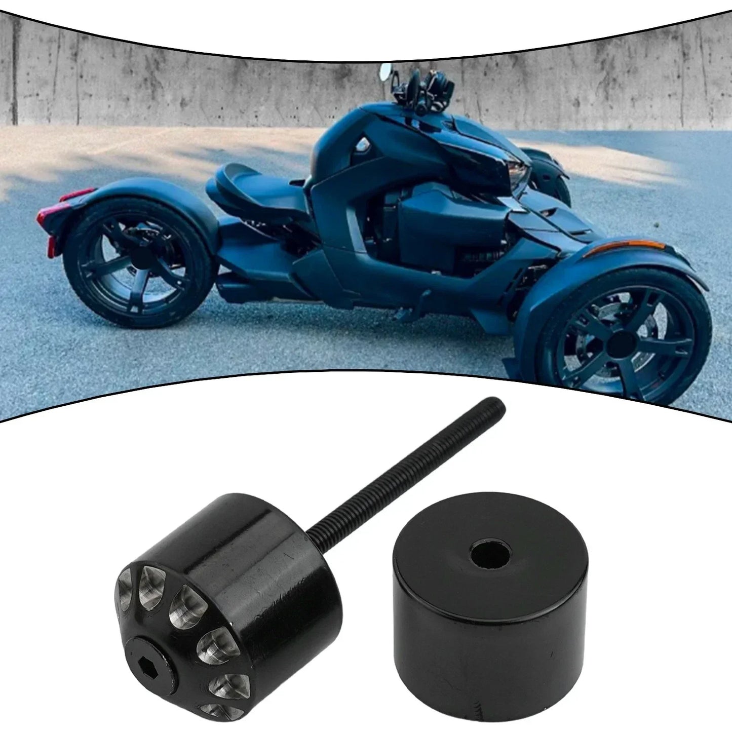 Anti-Vibration Handlebar Weights for Ryker