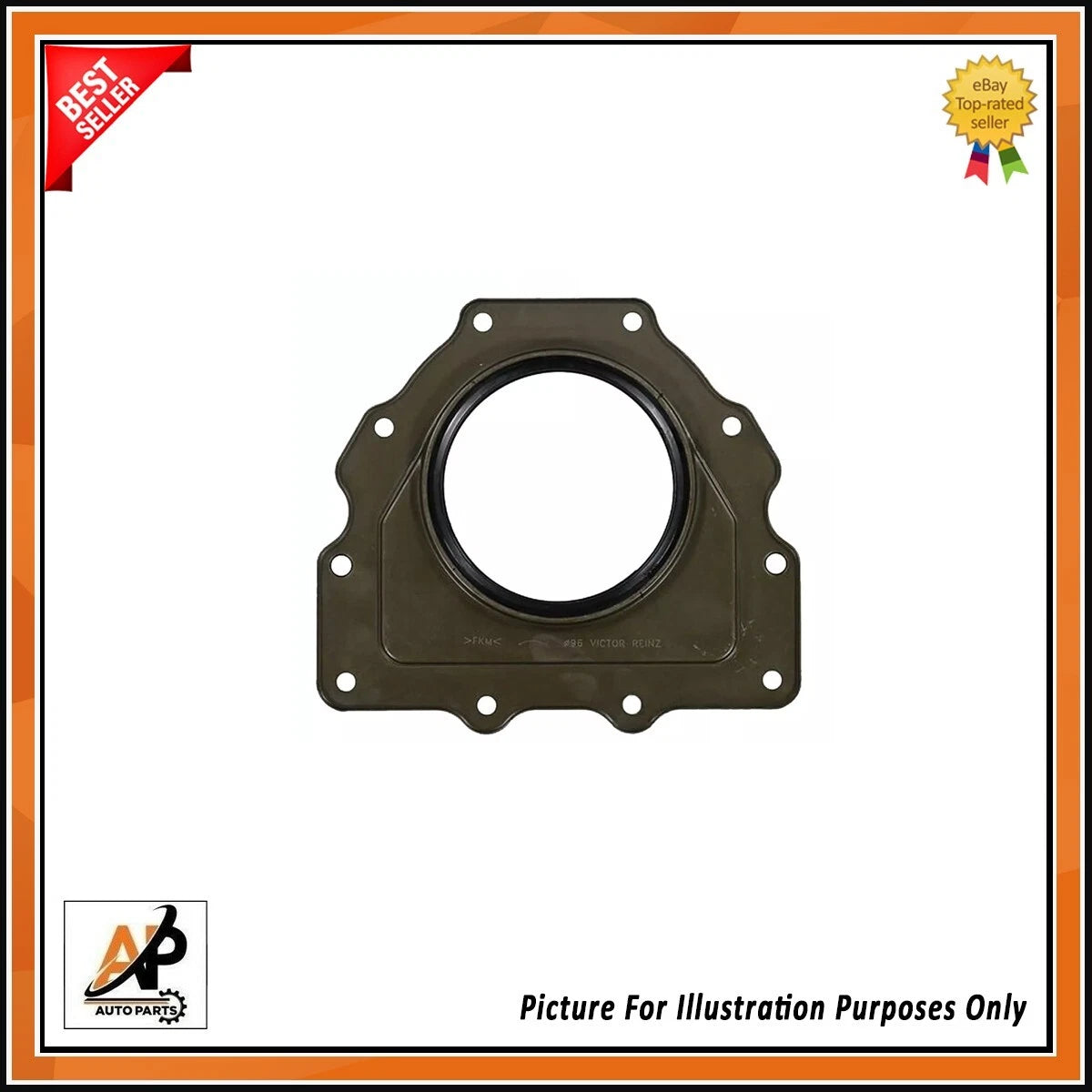 Front and Rear Engine Seal Kit for Mercedes-Benz 1.6 dCi OM622.951 (2009–2017)