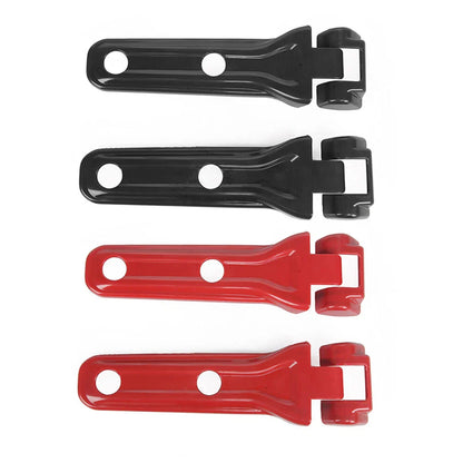 4 Pcs Spare Tire Tailgate Hinge Covers for Jeep Wrangler JL (2018-2022)