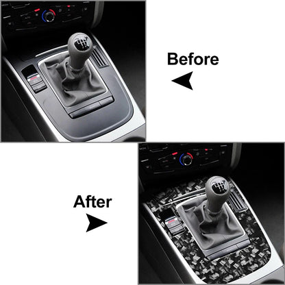 Center Console Gear Shift Panel Cover Trim for Audi A4 S4 RS4 RS5 (2008-2016)