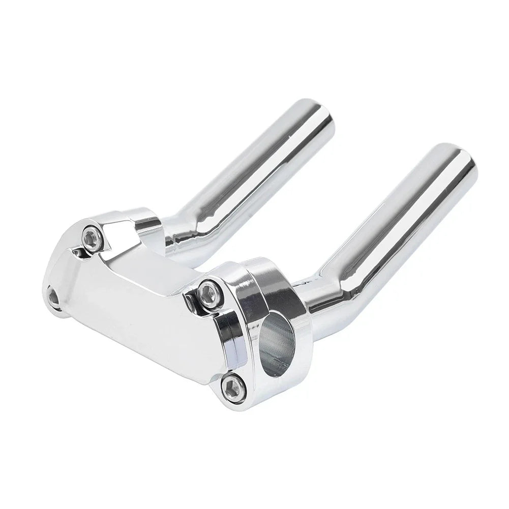 6.5" Pullback Handlebar Riser Top Clamp for Harley Dyna FXD, Softail, XL883