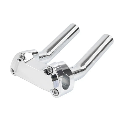 6.5" Pullback Handlebar Riser Top Clamp for Harley Dyna FXD, Softail, XL883