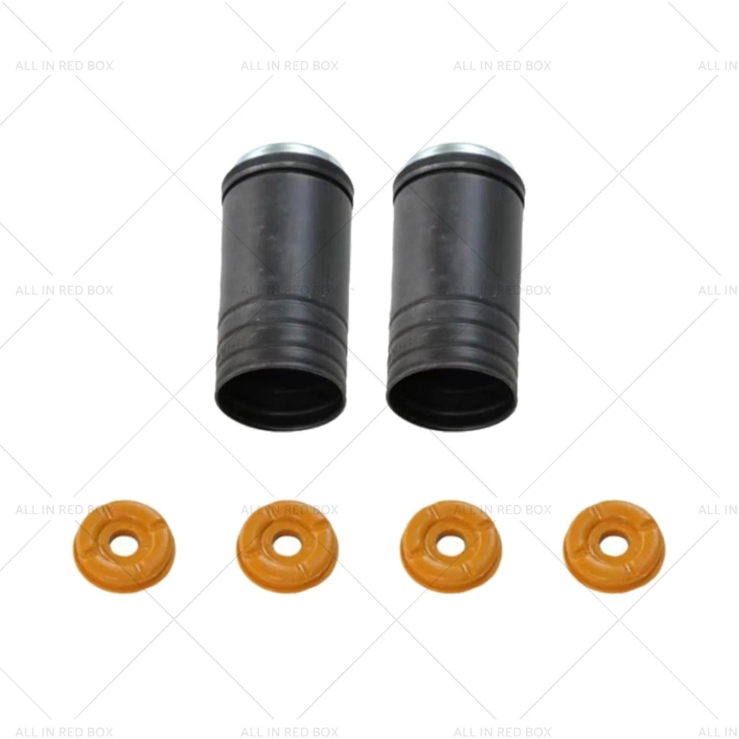 Front & Rear Strut Tops Bushing Dust Covers for BMW X6 (2008-2014)