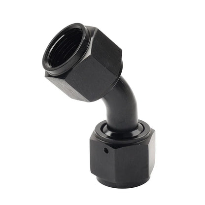 8AN Female to Female 45�� Swivel Coupler Fitting Adapter for Car