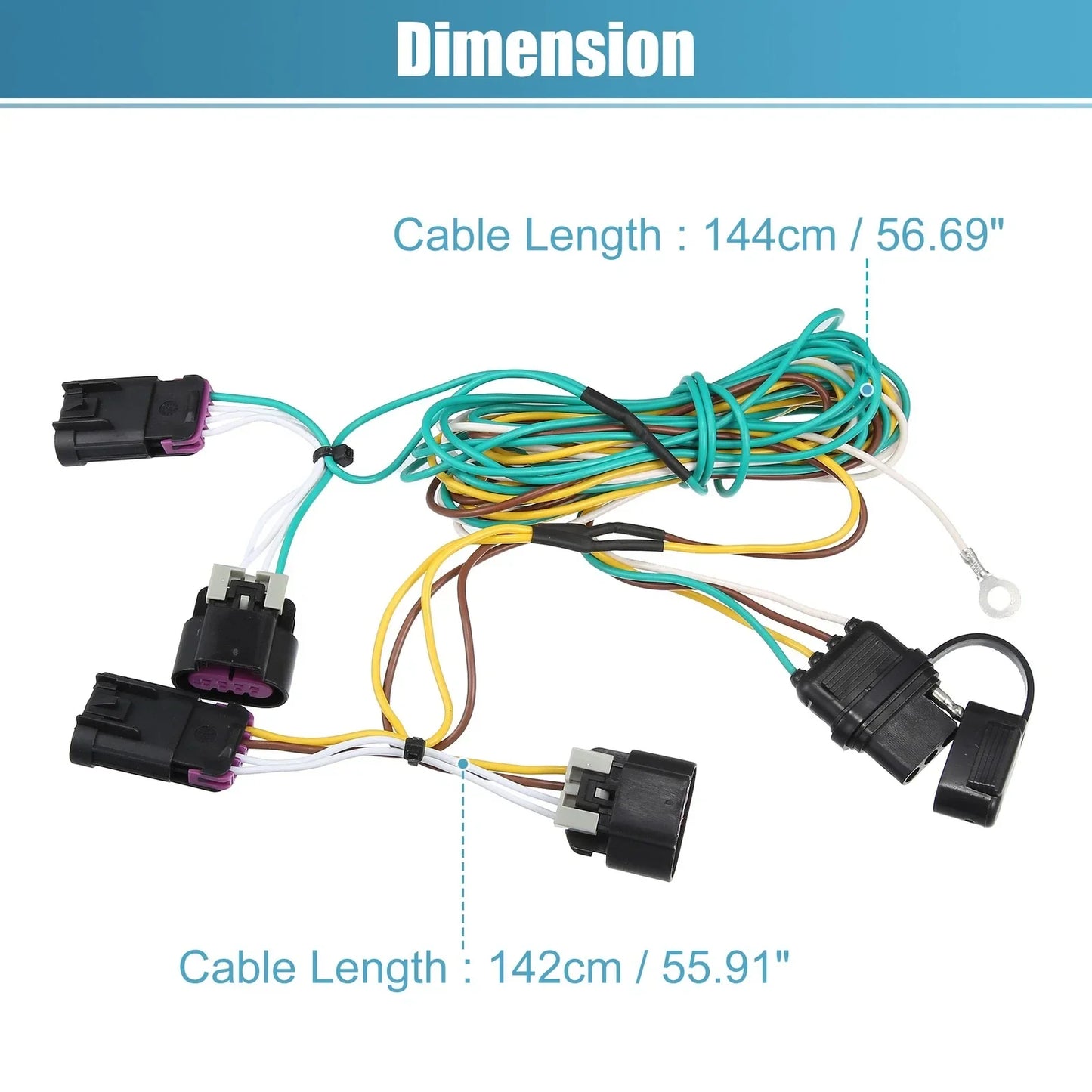 4-Pin Trailer Wiring Harness for GMC Terrain (2010-2012)