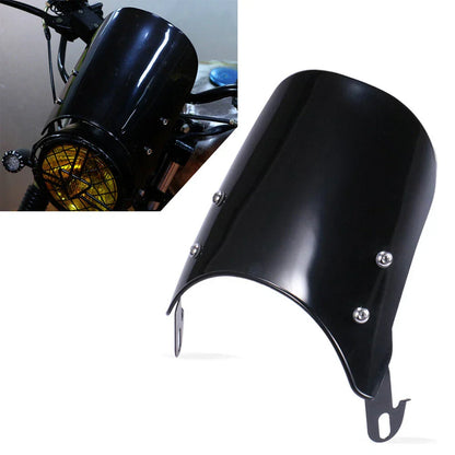 5-7" Headlight Windscreen Fairing w/Bracket for Suzuki & Yamaha