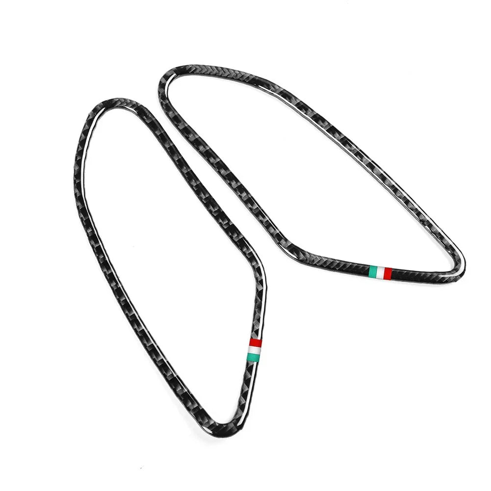 Black Side Air Vent Outlet Cover Trim for Alfa Romeo 159 Brera Spider
