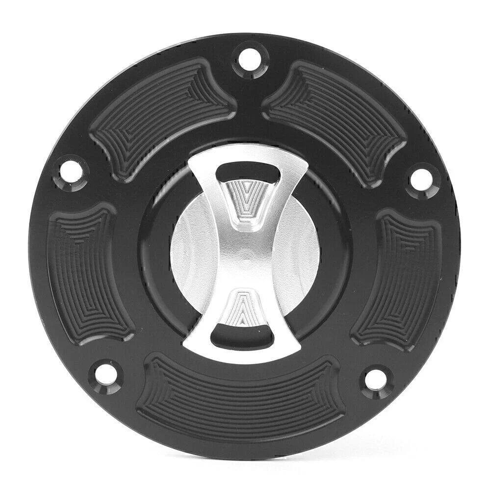 Silver Fuel Gas Tank Cap Cover for Ducati Panigale 899 959 1199 1299