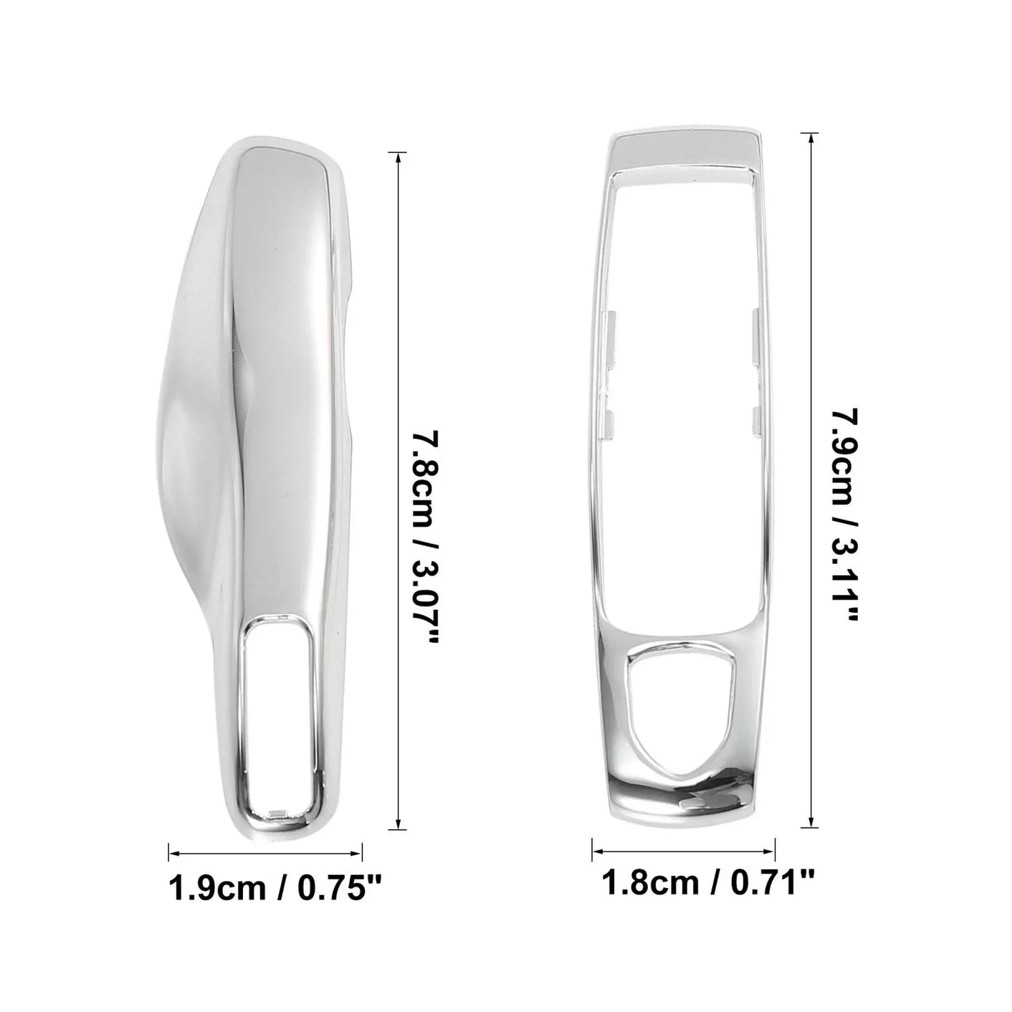 Car Remote Key Fob Cover Case Kit for Porsche Cayenne Macan (2014-2023)