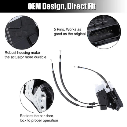 Rear Left Door Latch Lock Actuator for Hyundai Tucson (2016-2019)
