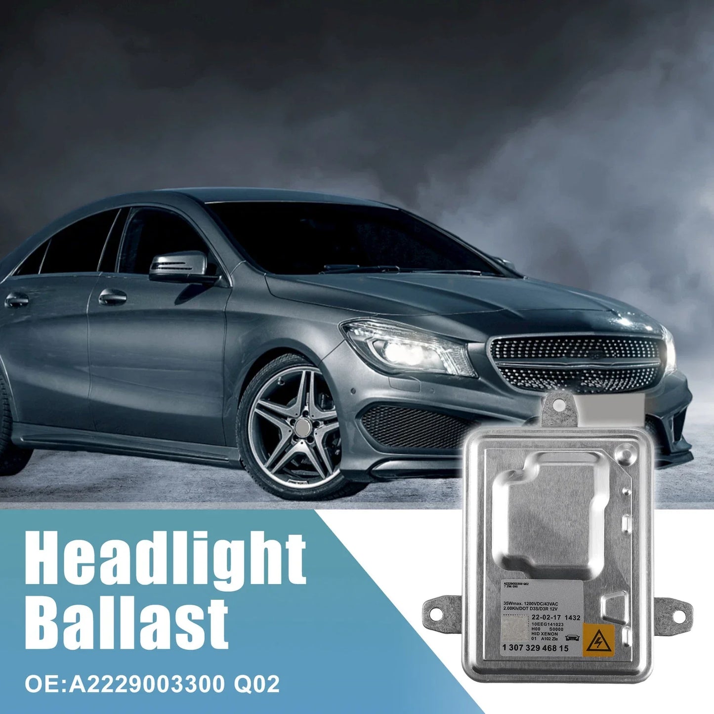Car Headlight Ballast Control Module for Mercedes-Benz CLA250 (2014-2019)