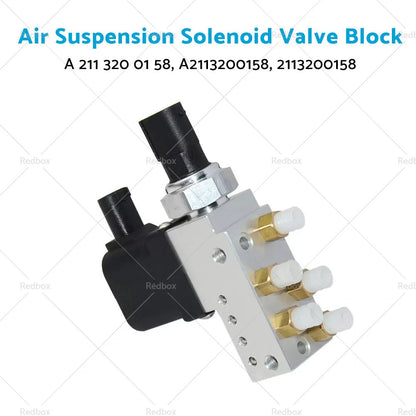 Air Suspension Solenoid Valve Block for Mercedes Benz C219 W211 (2003-2010)