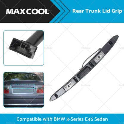 Rear Trunk Liftgate Pull Handle for BMW 3 Series E46 (1998-2006)