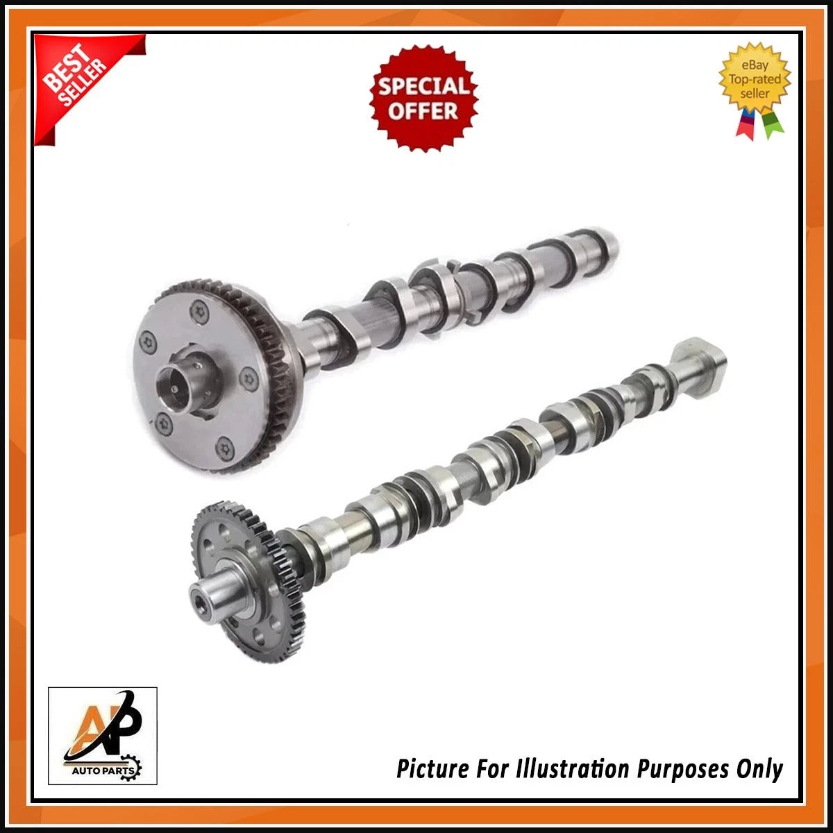 Camshaft Kit Replacement for Audi Seat VW 2.0L TFSI (CDNC CJKA CDNB) (2009–2018)
