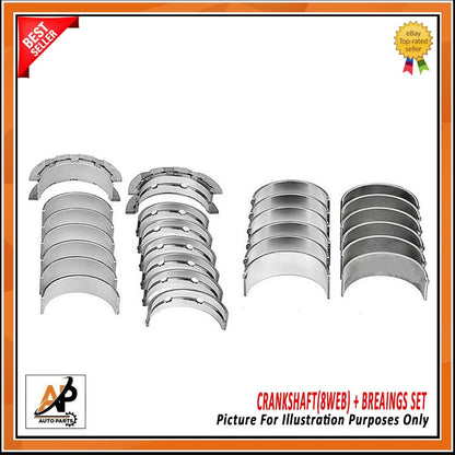 Crankshaft and Bearings Replacement Set for BMW 3 5 7 X3 X4 X5 X6 (2008–2020)