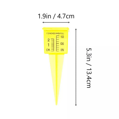4 x Plastic Outdoor Rain Gauge for Yard Garden Decor