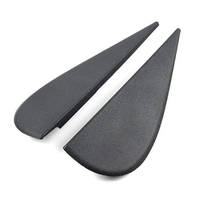 Black Door Side Mirror Triangle Flag Applique for Jeep Wrangler (2007-2018)
