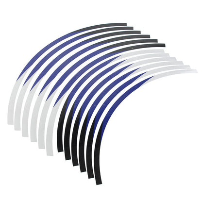 21" 19" Rim Stripes Wheel Stickers for Kawasaki KX 250F (2004-2021) Blue