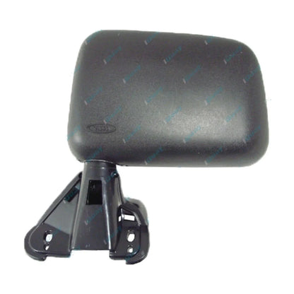 LH Black Manual Door Mirror for Toyota Hilux 1983-2004 LHS Left Passenger