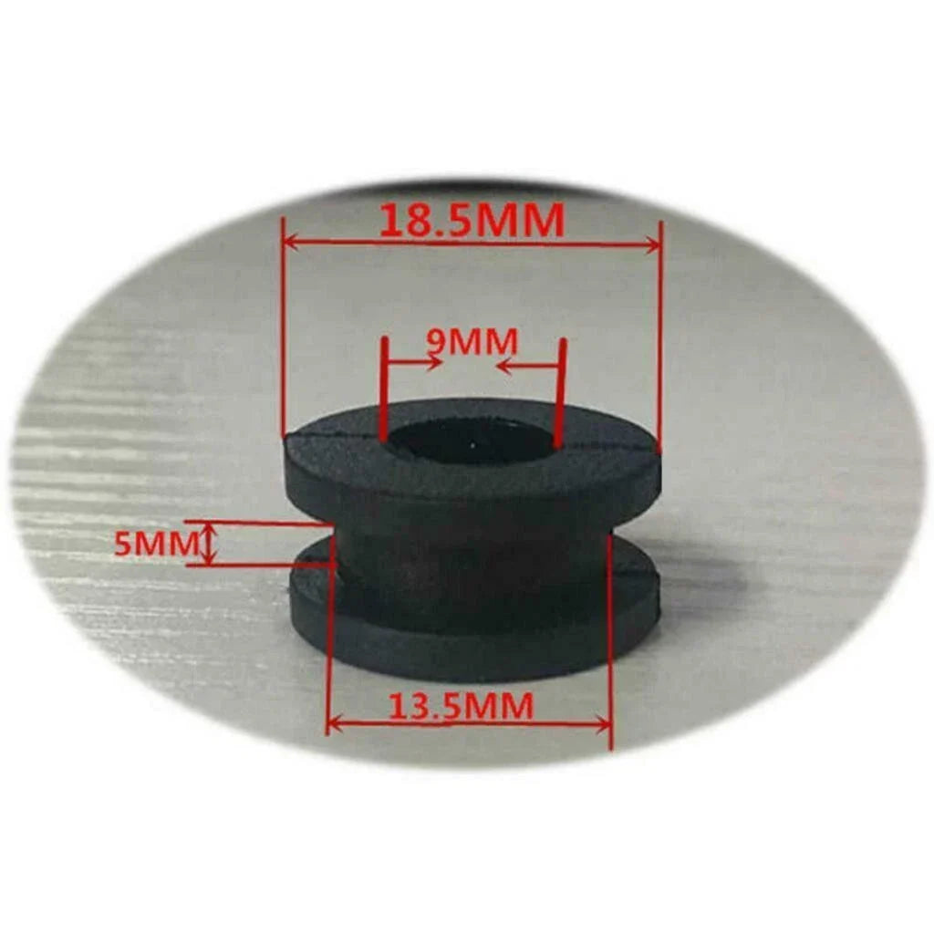10 x Rubber Grommet Mount Set Side Cover Fender Parts for Motorcycles